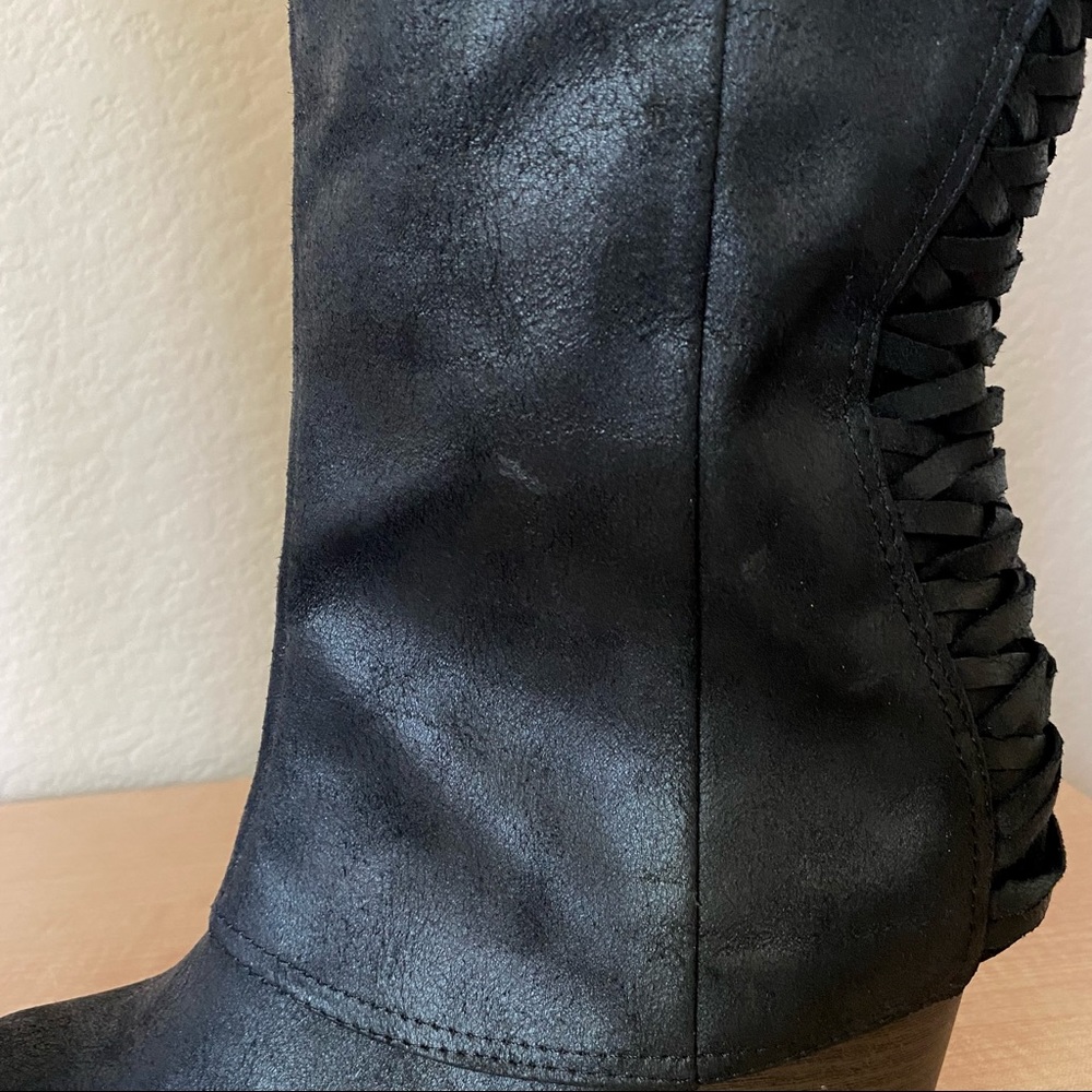 FERGALICIOUS Women’s Black Tinley Knee High Boots - Picture 7 of 11